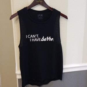 Barre tank